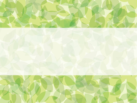 Fresh green  frame Vector illustration.のイラスト素材