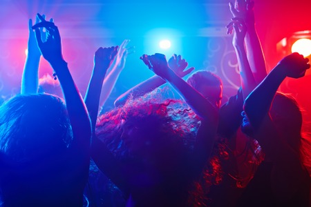 Young people getting more and more uninhibited dancing