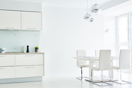 Image of dining room interiorの写真素材