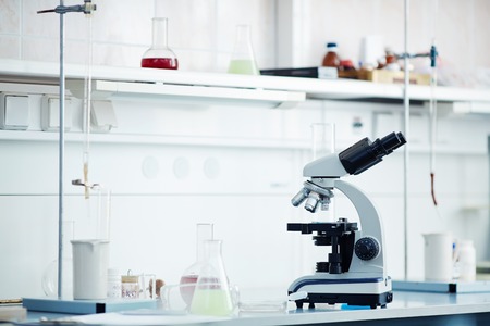 Group of scientific equipment for laboratory experiments