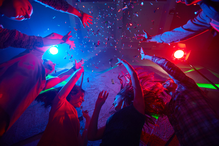 Ecstatic danceの写真素材