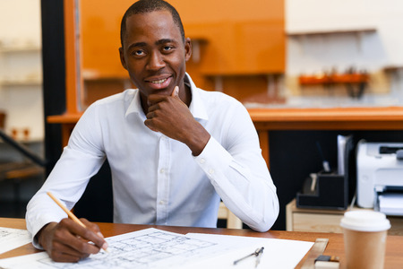 Engineer at workの写真素材