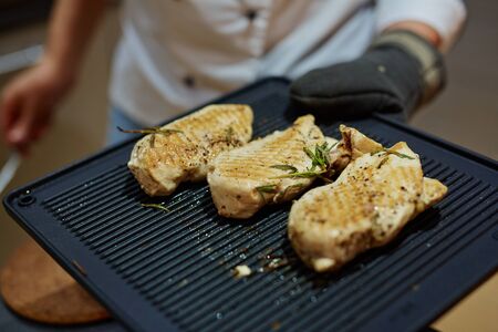 Hot steaksの写真素材