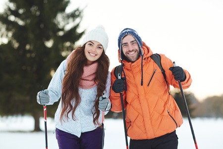 Sporty coupleの写真素材