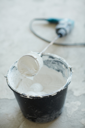 Equipment for whitewashingの写真素材