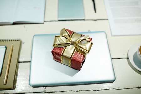 Surprise for colleagueの写真素材