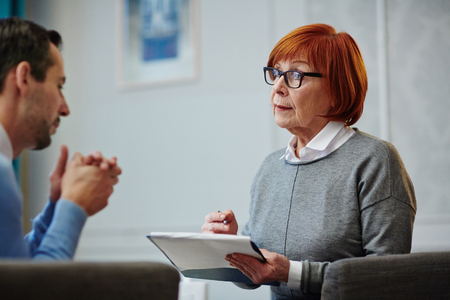 Solving psychological problemsの写真素材