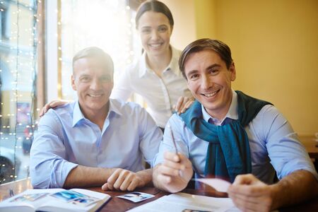 Team of managersの写真素材