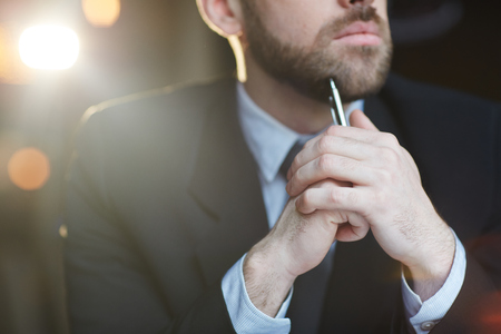 Thinking over Business Problemの写真素材