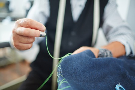 Sewing clothesの写真素材