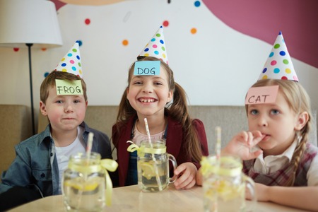 Game in cafeの写真素材