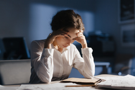 Woman at work