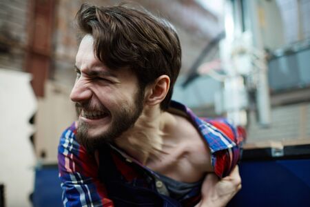 Accident at workの写真素材