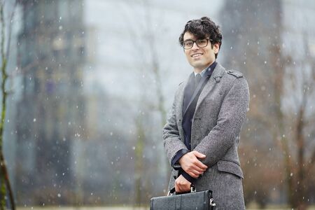 Elegant leaderの写真素材