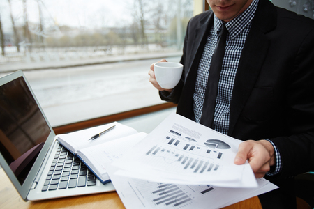 Financial dataの写真素材