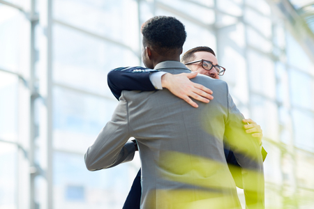 Business Partners Celebrating Successの写真素材