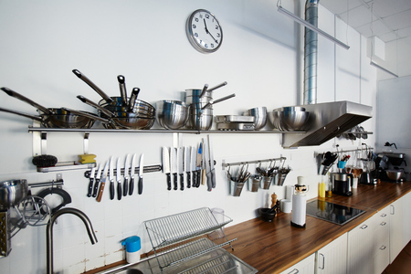 Workplace of chefの写真素材