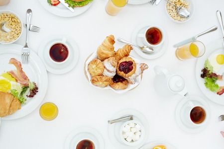 Served for breakfast