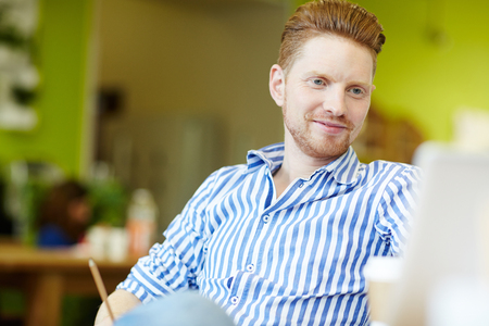 Man networkingの写真素材