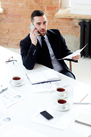 Call to clientの写真素材