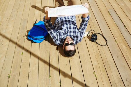 Rest on sunny dayの写真素材