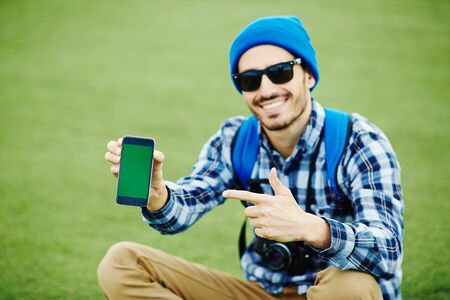 We are hereの写真素材