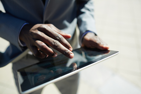 Modern networkingの写真素材