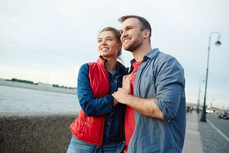 Couple sightseeingの写真素材