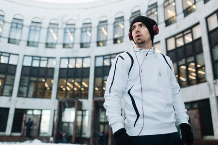 Urban sportsmanの写真素材