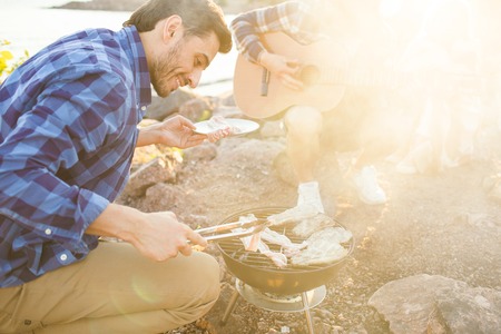 Babercue partyの写真素材