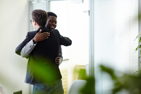 Friendly colleaguesの写真素材