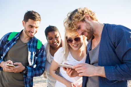 Gadget addictionの写真素材