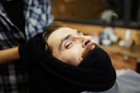 Before shaving ritualの写真素材