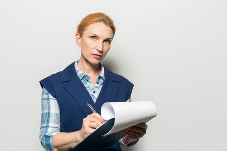 Writing points of projectの写真素材