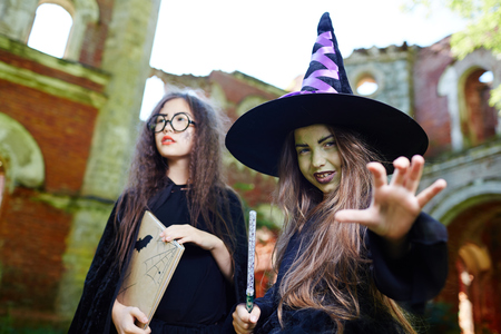 Halloween tricksの写真素材