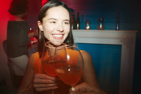 Party toastの写真素材