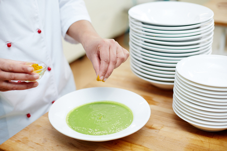 Seasoning soupの写真素材