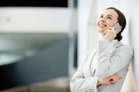 Mobile communicationの写真素材