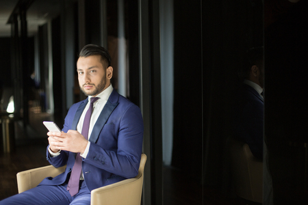 Serious businessmanの写真素材
