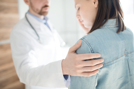 Empathy for patientの写真素材