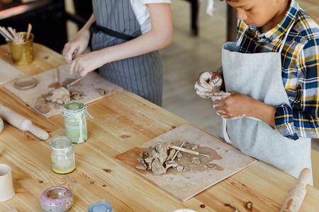 Clay craft lesson