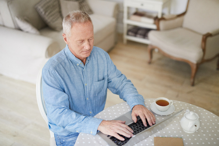Networking in the kitchenの写真素材