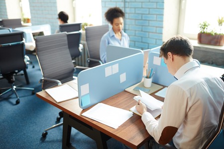 Work in officeの写真素材