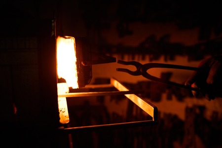 Working by furnace
