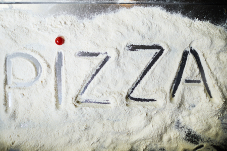 Pizza backgroundの写真素材