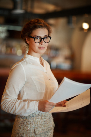 Female managerの写真素材