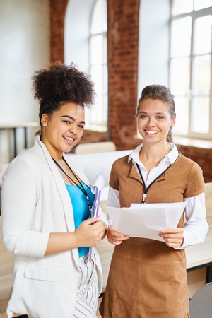 Young businesswomen