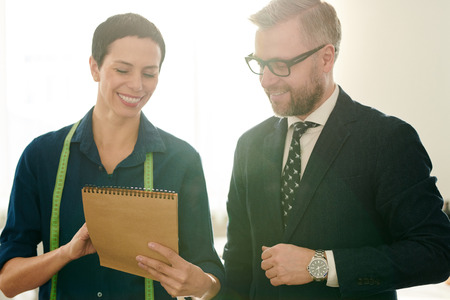 Tailor consulting clientの写真素材