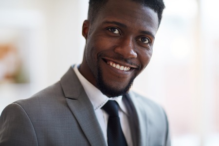 Man smilingの写真素材