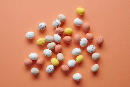 Painted quail eggs